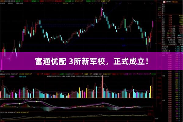 富通优配 3所新军校，正式成立！