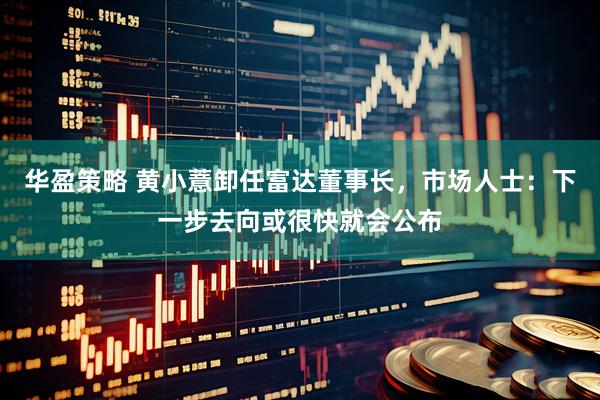 华盈策略 黄小薏卸任富达董事长，市场人士：下一步去向或很快就会公布