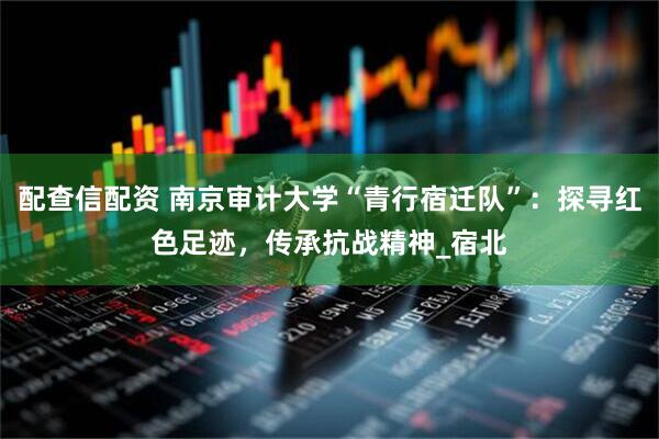 配查信配资 南京审计大学“青行宿迁队”：探寻红色足迹，传承抗战精神_宿北